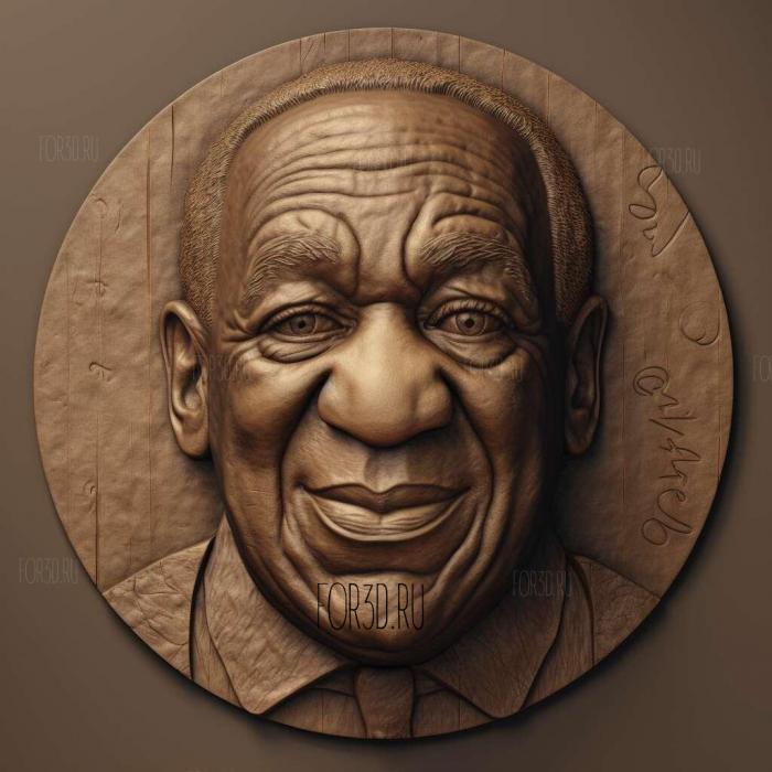 bill cosby 2 stl model for CNC